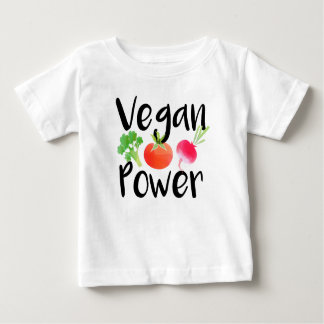 "Vegan Power" baby shirt
