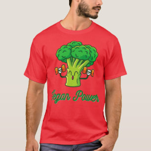 Vegan Power Broccoli T-Shirt