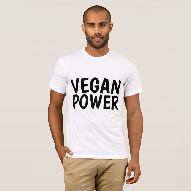 VEGAN POWER T-Shirts (Front Full)