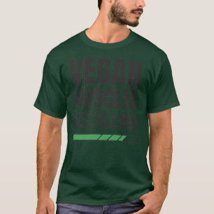 Vegan Power Vegetarian Plant Muscle Bodybuilding W T-Shirt