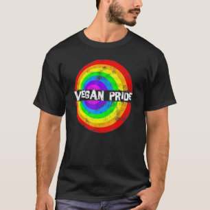 Vegan Pride Rainbow Circle T-Shirt