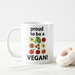 Vegan Proud To Be A Vegan Coffee Mug