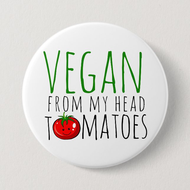 Vegan Pun Button (Front)