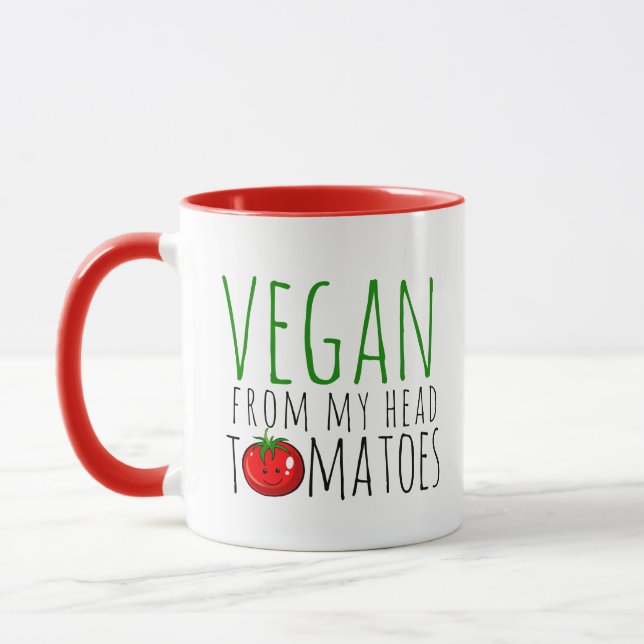 Vegan Pun Mug (Left)