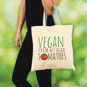 Vegan Pun Tote Bag