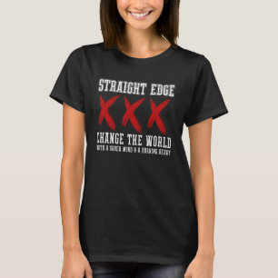 Vegan, Punk, Straight Edge T-Shirt