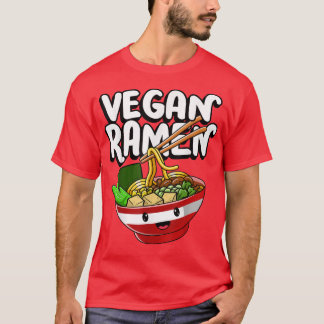 Vegan Ramen Lover Vegan Food Lover Vegetarian 1579 T-Shirt