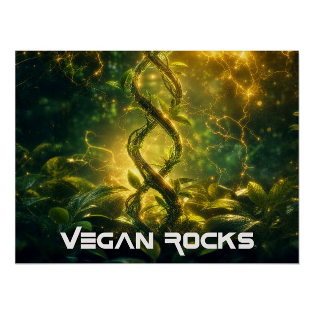 VEGAN ROCKS POSTER (Front)