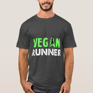Vegan Runner  for Male Vegan Athlete T-Shirt