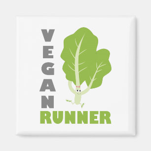 Vegan Runner - Kale Magnet