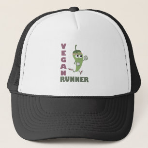 Vegan Runner - Running Pepper Trucker Hat
