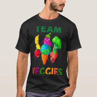 Vegan-shirt kids boys girls teen women funny team T-Shirt