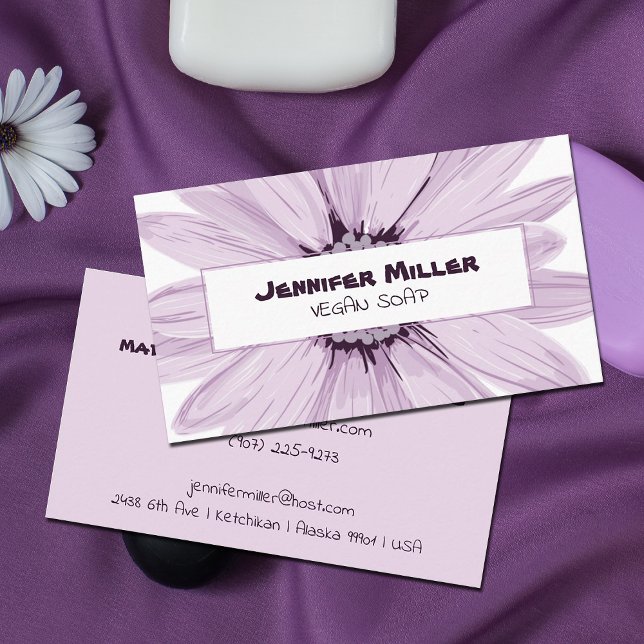 Vegan Soap Business Card (Creator Uploaded)