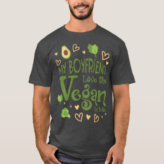 Vegan Soy Avocado Broccoli Plant Based Lifestyle V T-Shirt