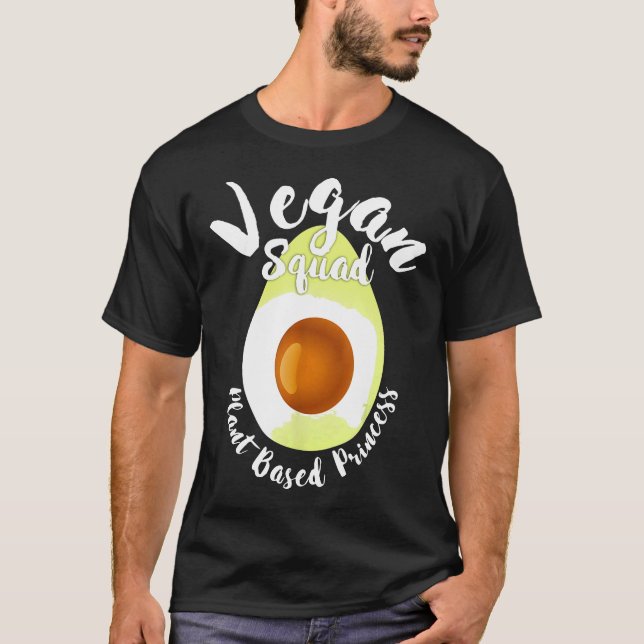 Vegan Squad Avocado T-Shirt (Front)