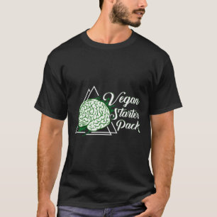 Vegan Starter Pack Green Brain Tee Animal Rights