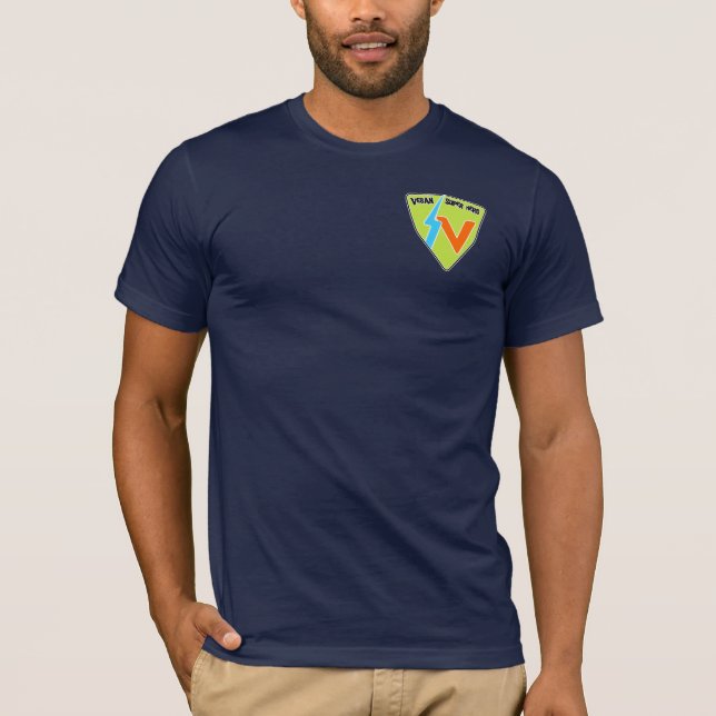 Vegan Super Hero T-Shirt (Front)