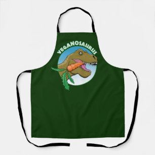 Vegan T-Rex - Veganism Humour Apron