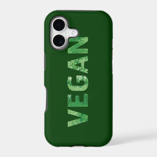 Vegan Text Art - Happy Quote