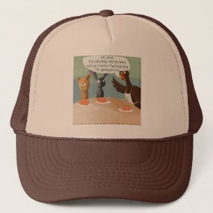 Vegan Thanksgiving Funny Trucker Hat