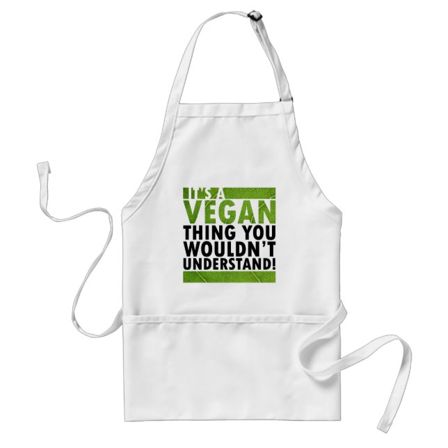 Vegan Thing Standard Apron (Front)