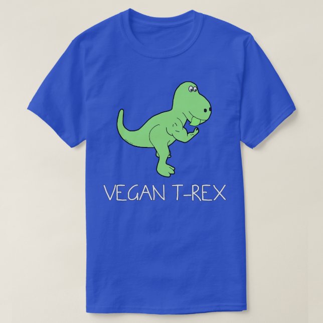 Vegan TRex T-Shirt (Design Front)