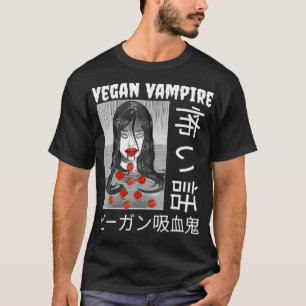 Vegan Vampire Bloody Vegetable Halloween Men Women T-Shirt
