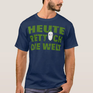 Vegan Vegan today radish the world vegetarians  T-Shirt