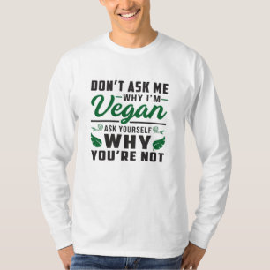 Vegan Veganism Animal Rights Veggie Gift Idea T-Shirt