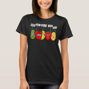 Vegan Vegetable Fruits For Protesting Against Vega T-Shirt