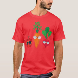 Vegan Vegetables Veggies Vegetarian Veganism T-Shi T-Shirt