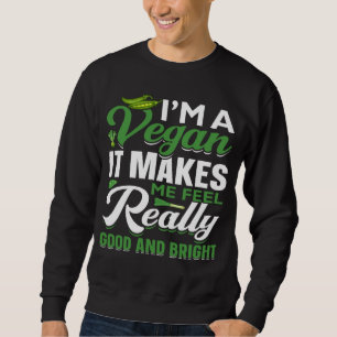 Vegan Vegetarian Diet Healthy Food  1 Sweatshirt