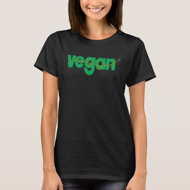 Vegan Vegetarian I Love Veggies Vegetable Veganism T-Shirt (Front)