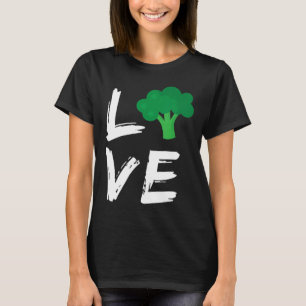 Vegan Vegetarian Love Broccoli Gardeners T-Shirt