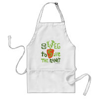 Vegan Vegetarian Text Design Apron