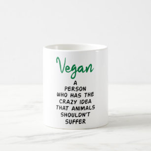 Vegan Vegetarian Veganism Food Veggie Animal Gift Coffee Mug