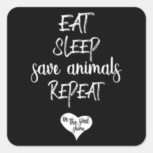 Vegan Vegetarian Veganism Food Veggie Gift Idea Square Sticker