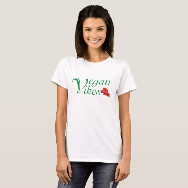 Vegan vibes T-Shirt (Front Full)