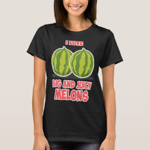 Vegan Watermelon Day Love Big & Juicy Melons Women T-Shirt