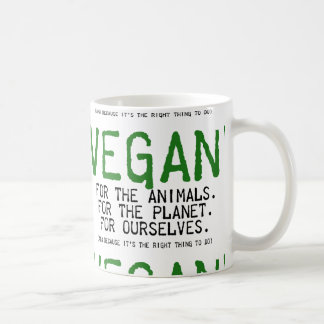 VEGAN WILL BE THE ANIMALS COFFEE MUG