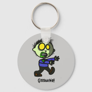 Vegan Zombie Key chain