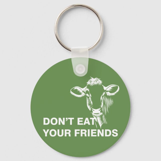 Veganism Key Ring (Front)