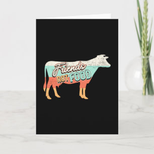 Veganism Vegetarian Vegan Animals Rights Gift Idea Card