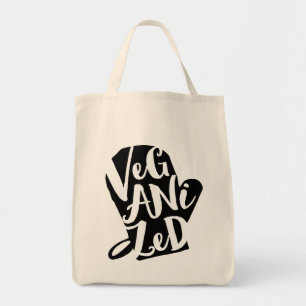 Veganized Vegan Custom Background Colour Tote Bag