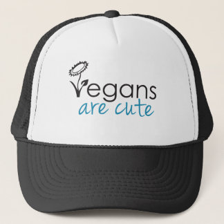 Vegans are Cute - An Advocates Custom Design Trucker Hat