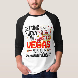 Vegas Anniversary Customise Couple Trip Matching T T-Shirt