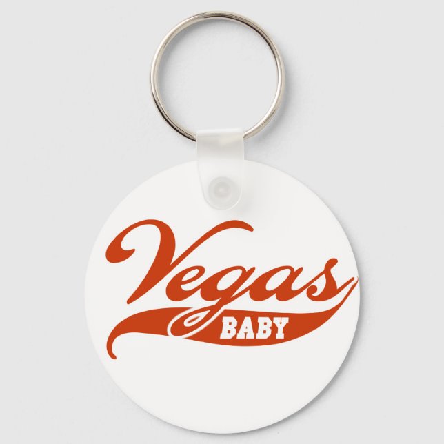 Vegas Baby Key Ring (Front)