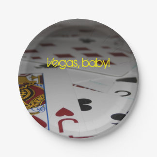"Vegas, Baby" Party Plates