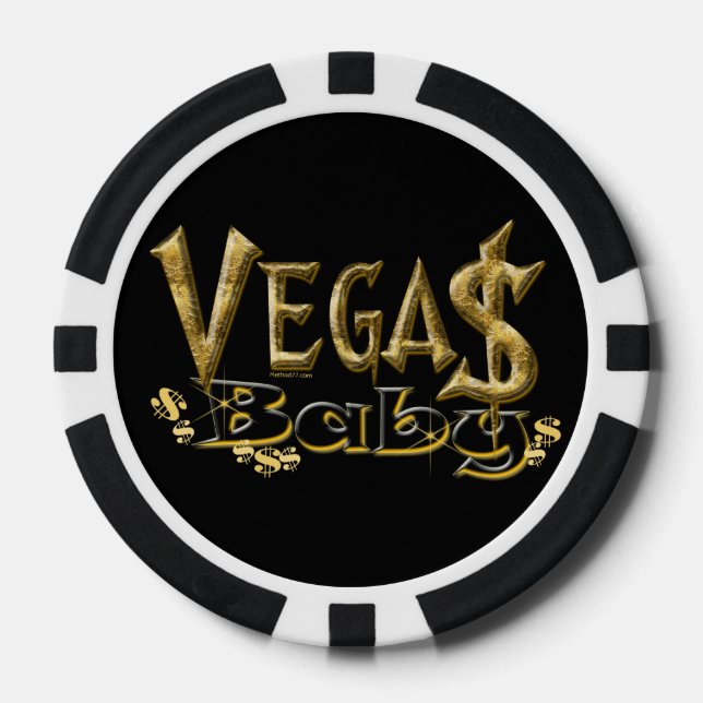 Vegas Baby Poker Chips (Front)