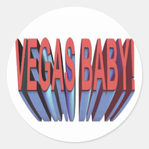 VEGAS BABY! STICKERS
